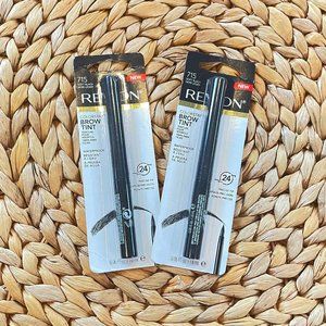 New - Two count of Revlon ColorStay Brow Tint, Soft Black